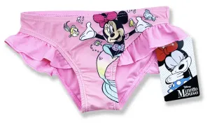 Detské plavky - Minnie Mouse,bl.ružové veľkosť: 122 (7rokov)