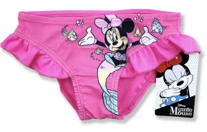 Detské plavky - Minnie Mouse, pink veľkosť: 122 (7rokov)