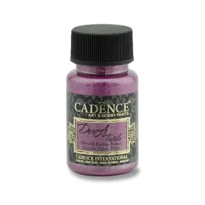CADENCE - Textilná farba, metal. cyklámenová, 50 ml