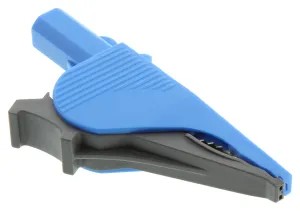Cal Test Electronics Ct3251-6 Insulated Alligator Clip, Ex-Large (Elephant Clip), Blue