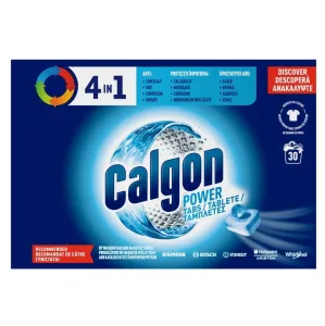 CALGON Powerball 4v1 Zmäkčovač vody v tabletách 30 ks