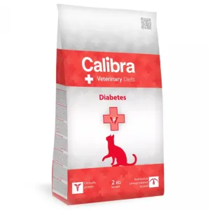 CALIBRA Veterinary Diets Diabetes granuly pre mačky, Hmotnosť balenia: 2 kg