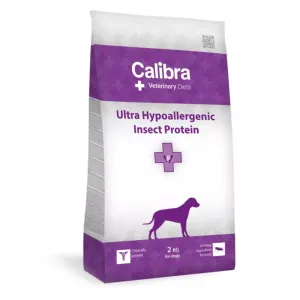 CALIBRA Veterinary Diets Ultra Hypoallergenic Insect granuly pre psov, Hmotnosť balenia: 2 kg
