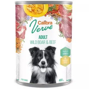 CALIBRA Verve Adult Wild Boar&Beef konzerva pre psov 400 g
