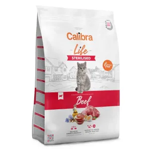 Calibra Cat Life Sterilised beef granule pre kastrované mačky 6kg