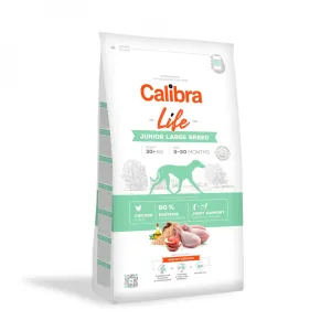 CALIBRA Life Junior Large Breed Chicken granule pre psov 1 ks, Hmotnosť balenia: 2,5 kg