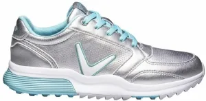 Callaway Aurora Silver/Light Blue 41 Dámske golfové topánky