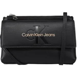 Calvin Klein SCULPTED EW FLAP XBODY MONO Dámska taška cez rameno, čierna, veľkosť os #8004354