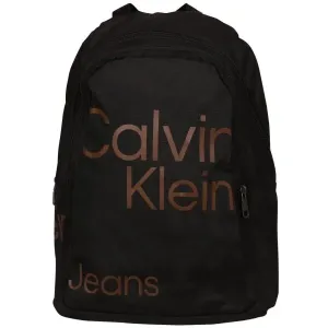 Calvin Klein SPORT ESSENTIALS ROUND BP43 AOP Mestský batoh, čierna, veľkosť #6231038