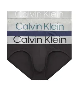 Calvin Klein 3 PACK - pánske slipy NB3129A-6VT XL