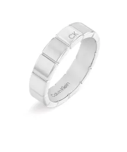 Calvin Klein Módny pánsky prsteň z ocele 35000500 62 mm