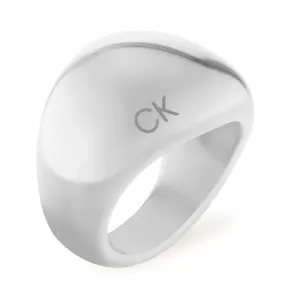 Calvin Klein Očarujúce oceľový prsteň pre ženy 35000443 56 mm #6470337