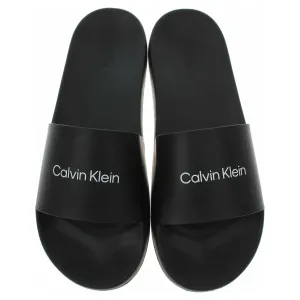 Pánske plážové papuče Calvin Klein HM0HM00455 Ck Black 44