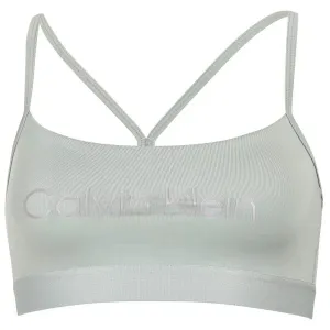 Calvin Klein LOW SUPPORT SPORTS BRA Dámska športová podprsenka, svetlomodrá, veľkosť #6230990