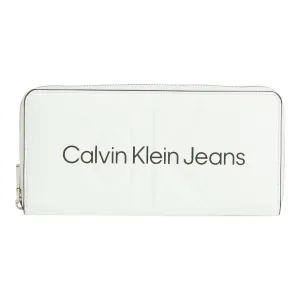 Peňaženka Calvin Klein Jeans dámsky, zelená farba #8641191
