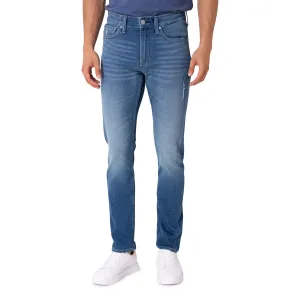 Modré pánske slim fit rifle Calvin Klein Jeans #630229