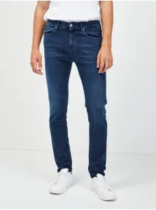 Dark blue men's skinny fit jeans Calvin Klein Jeans - Men #630167