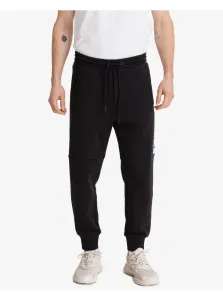 Calvin Klein Jeans Mirror Logo Black Mens Sweatpants - Men #630392
