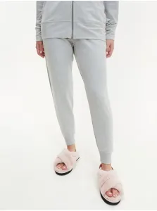 Light gray womens brindle pants Calvin Klein Jeans - Ladies #631079