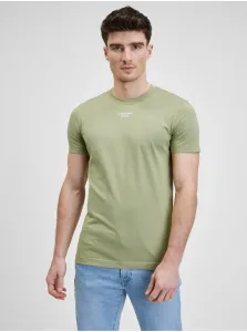 Světle zelené pánské tričko Calvin Klein Jeans #5378049
