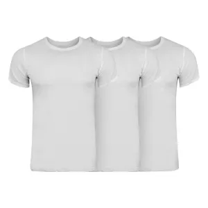 Calvin Klein 3 PACK - pánske tričko Regular Fit NB4011E-100 S