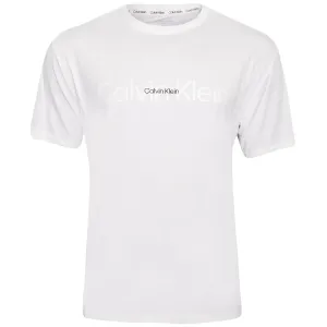 Calvin Klein EMB ICON LOUNGE-S/S CREW NECK Pánske tričko, biela, veľkosť #3804147