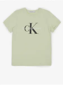 Light green girls' T-shirt Calvin Klein Jeans - Girls #5141654