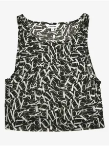 Black Women's Patterned Tank Top Calvin Klein Underwear - Women #5543058