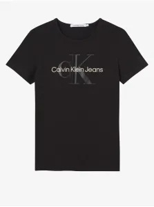 Černé dámské tričko Calvin Klein Jeans #4650642