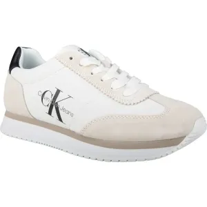 Calvin Klein RETRO RUNNER 1 Dámska obuv na voľný čas, biela, veľkosť 36 #6845664