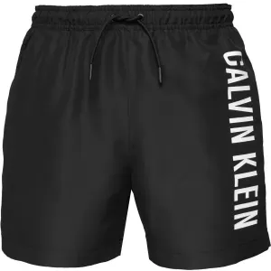 Calvin Klein MEDIUM DRAWSTRING Pánske plavky, čierna, veľkosť #9382673