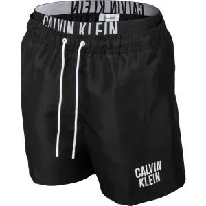 Calvin Klein INTENSE POWER-S-MEDIUM DOUBLE WB-NOS Pánske plavecké šortky, čierna, veľkosť S