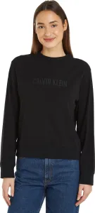 Calvin Klein SWEATSHIRT L/S Dámska mikina, čierna, veľkosť