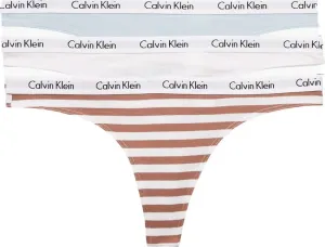 Calvin Klein dámske nohavičky Farba: 642 BLUE/WHITE/RAINER STRIPE_SANDALWOOD, Veľkosť: S #1521374