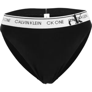 Calvin Klein FADED GLORY-HIGH LEG TANGA Dámske nohavičky, čierna, veľkosť #4907947