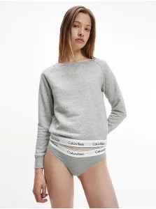 Calvin Klein MODERN COTTON-BRAZILIAN Dámske nohavičky, sivá, veľkosť #431683
