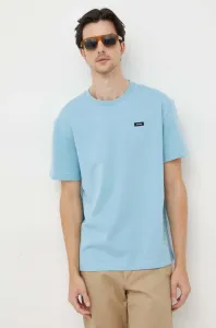 Bavlnené tričko Calvin Klein jednofarebný