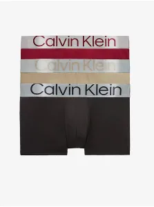 Calvin Klein 3 PACK - pánske boxerky NB3074A -6IF S