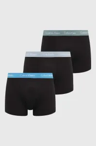 Boxerky Calvin Klein Underwear 3-pak pánske, čierna farba #8985637