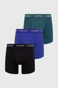 Calvin Klein 3 PACK TRUNKS - STRETCH Pánske trenírky, čierna, veľkosť S