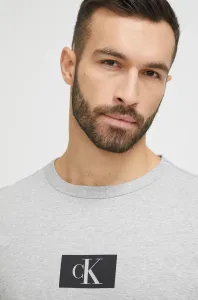 Calvin Klein ´96 GRAPHIC TEES-S/S CREW NECK Pánske tričko, sivá, veľkosť #6644971