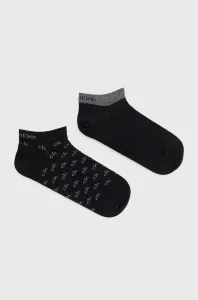 Calvin Klein MEN LINER 2P ALL OVER CK LOGO EDUARDO Pánske ponožky, čierna, veľkosť 39 - 42 #161920