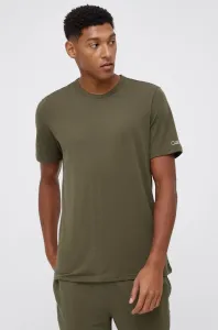 Pyžamové tričko Calvin Klein Underwear zelená farba, vzorované #4804479