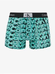 Turquoise Men's Patterned Boxers Calvin Klein Underwear - Men's