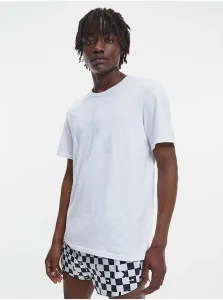 Pyžamové tričko Calvin Klein Underwear biela farba, s potlačou #601268