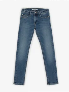 Blue Boys Skinny Fit Jeans Calvin Klein Jeans - Boys #4233527
