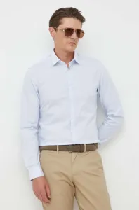 Košeľa Calvin Klein pánska, slim, s klasickým golierom #8991455