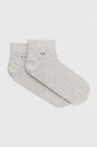 Ponožky Calvin Klein 2-pak pánske, čierna farba #4638614