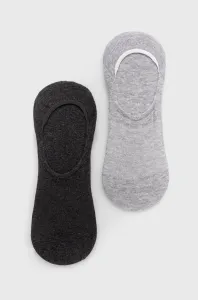 Ponožky Calvin Klein (2-pak) pánske, šedá farba #180444