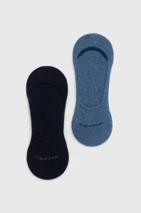 Ponožky Calvin Klein pánske, čierna farba #4638612